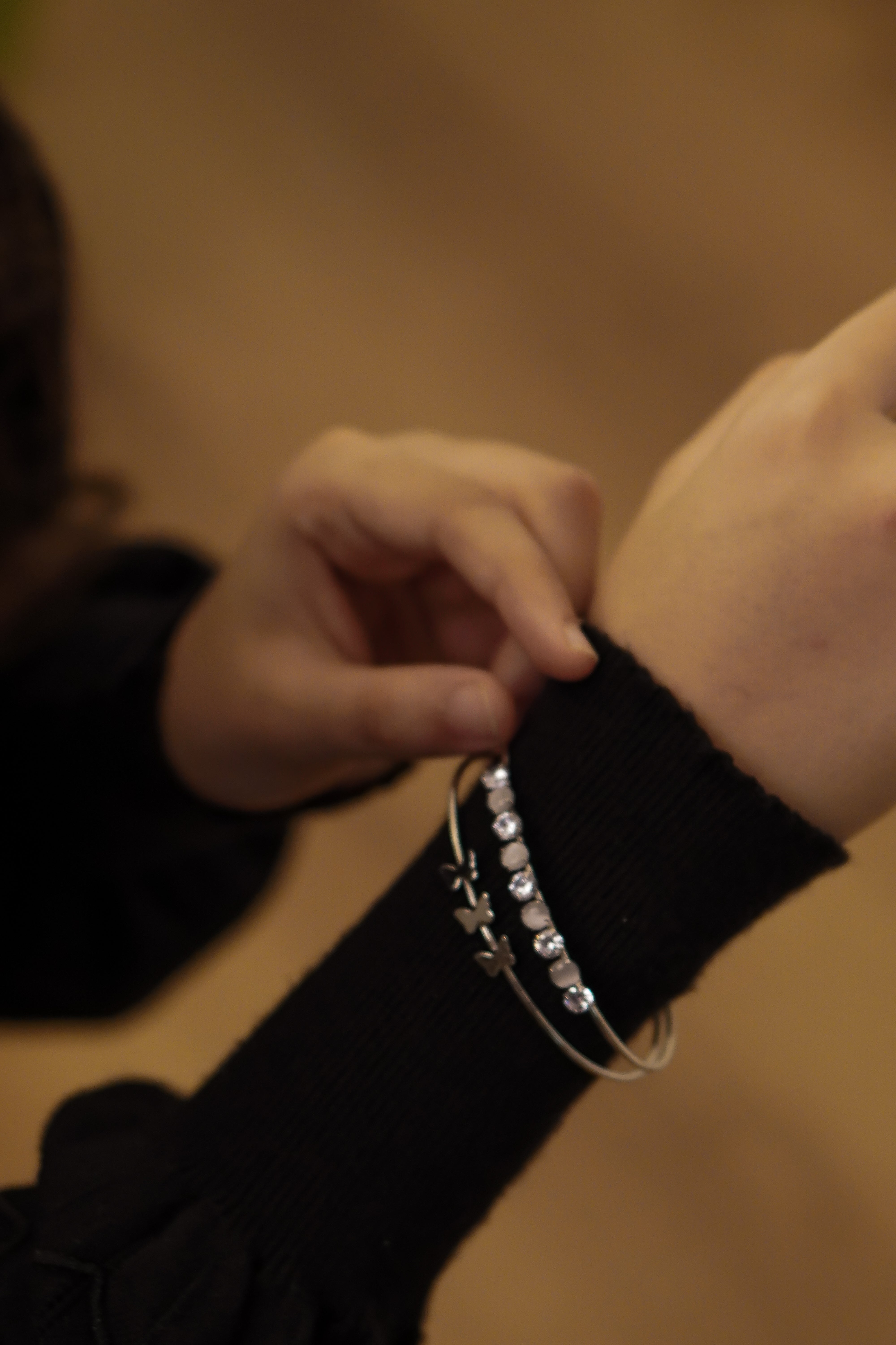 Cara Butterfly Bracelet - Silver