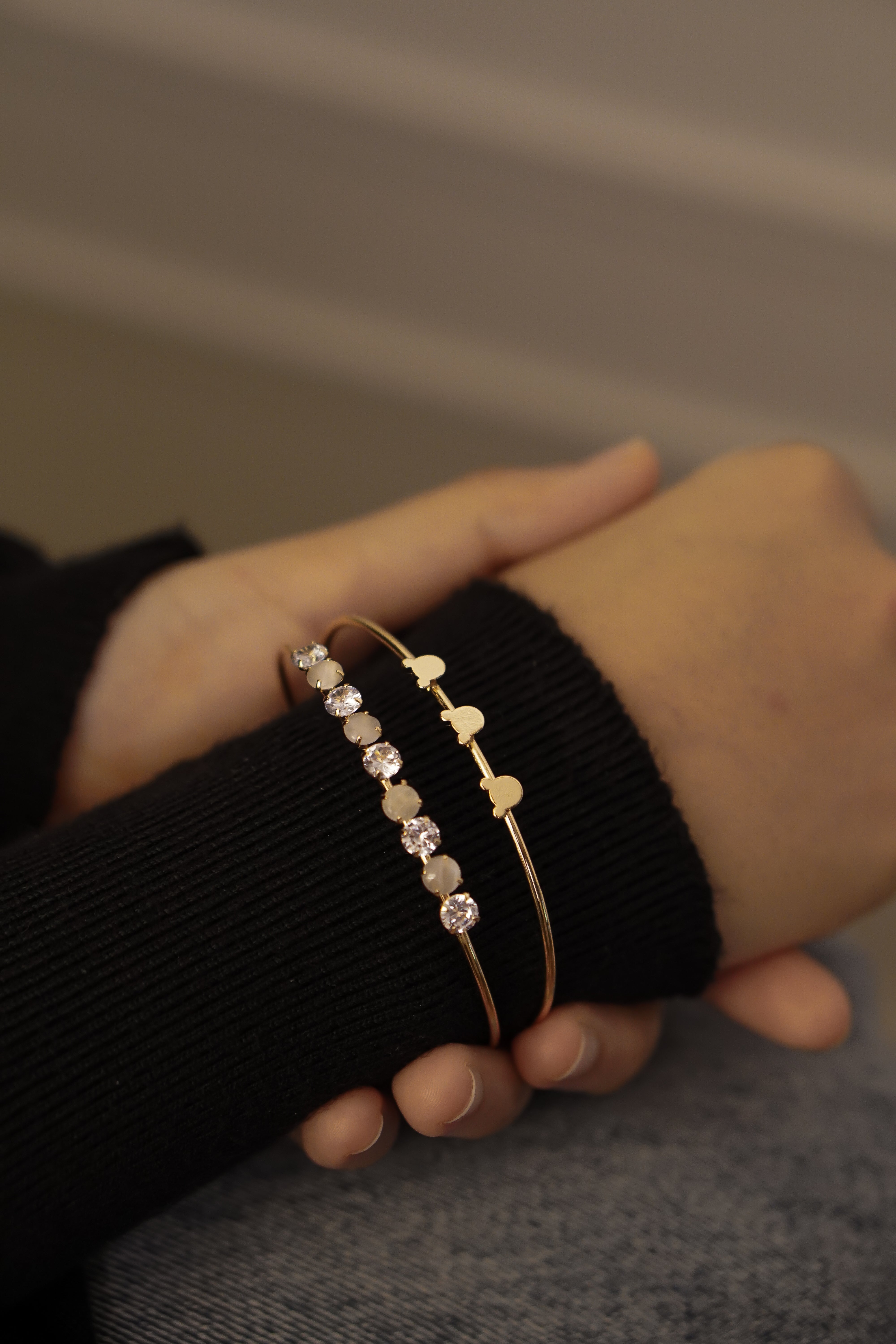 Cara Teddy Bracelet - Golden